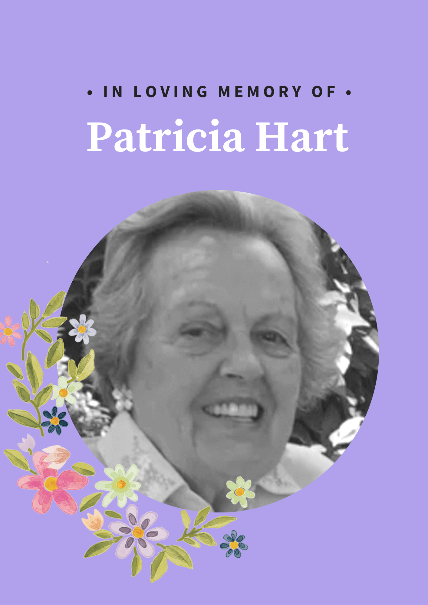 patricia hart memoriam