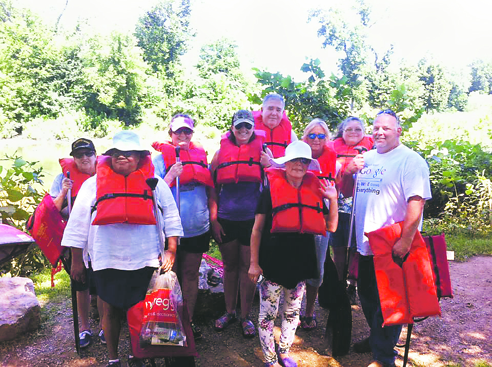 donelson station goes canoeing