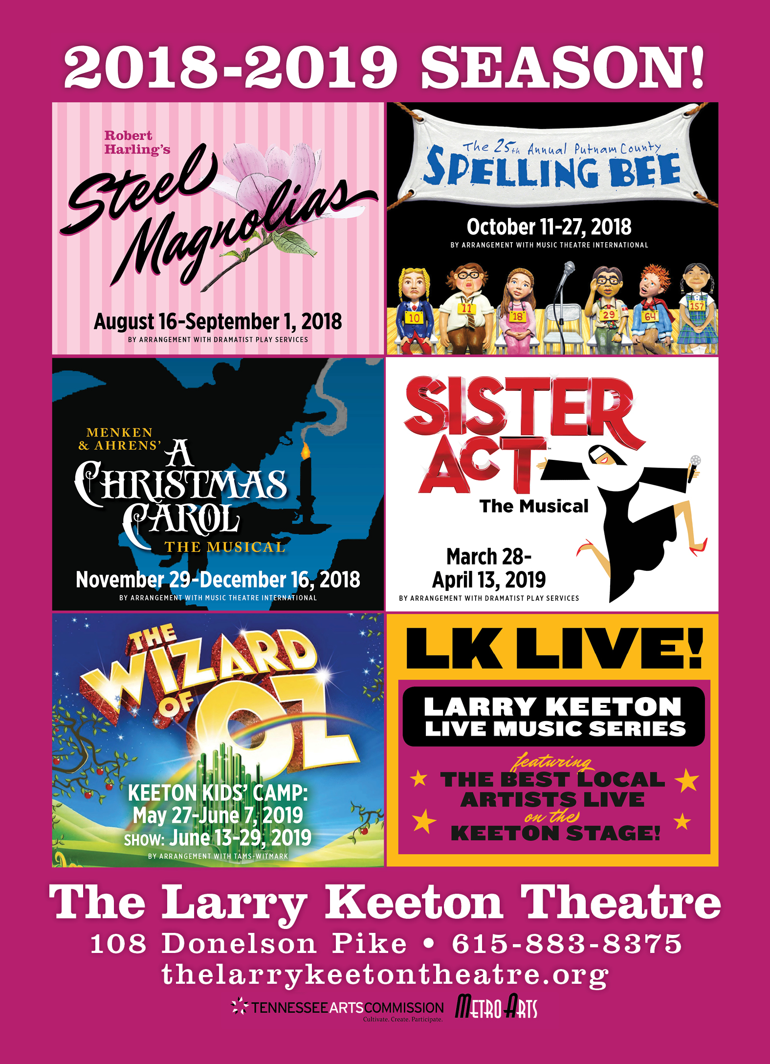 Larry Keeton Theatre - FiftyForwardFiftyForward