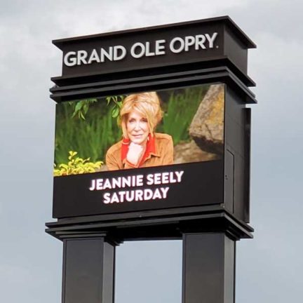 rand ole opry sign featuring SEELY