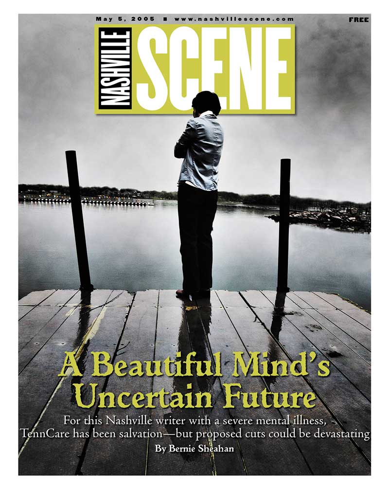Nashville Scene Cover Bernie Shehan A beautiful Mind's Uncertain Future