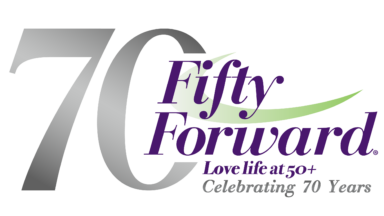 FiftyForward 70th anniversary logo